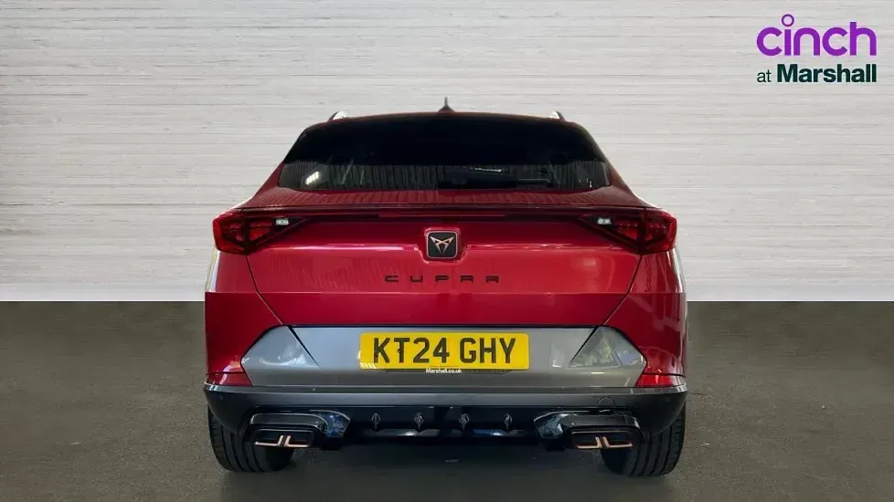 Used Cupra Formentor 204 HP (150 kW) 2024 Red SUV