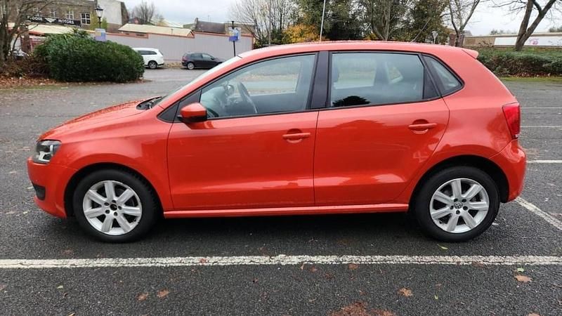 Used VW Polo SE 85 HP (62 kW) 2010 Orange Hatchback