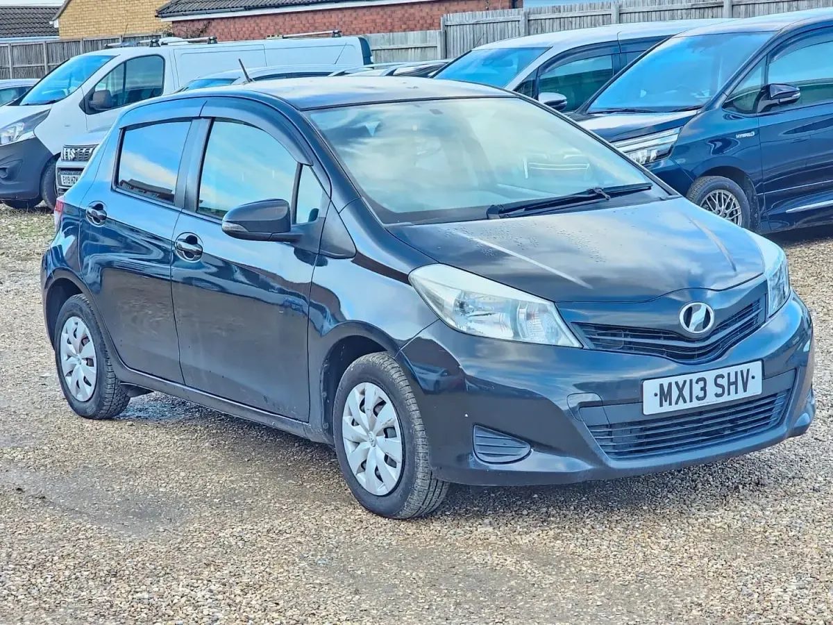 Used Toyota Vitz 2024 Black Hatchback