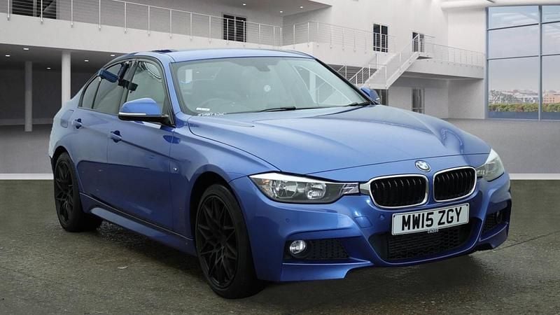 Used BMW 330 M Sport 2015 Blue Sedan