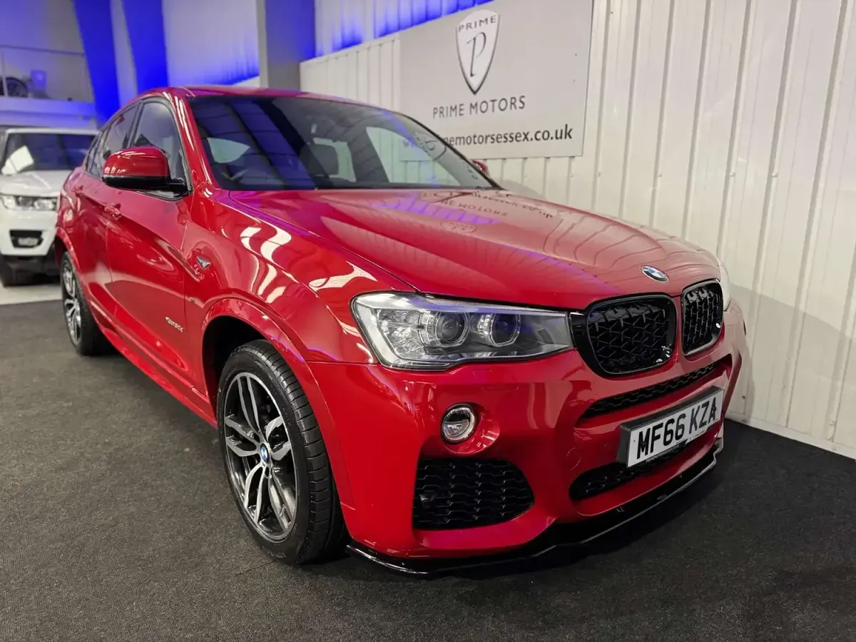 Used BMW X4 M Sport 2016 Red SUV