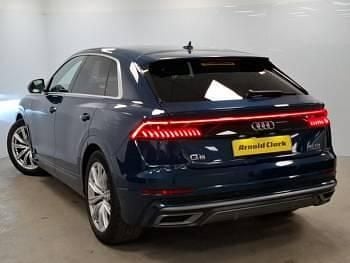 Used Audi Q8 S-Line 286 HP (210 kW) 2019 Blue SUV