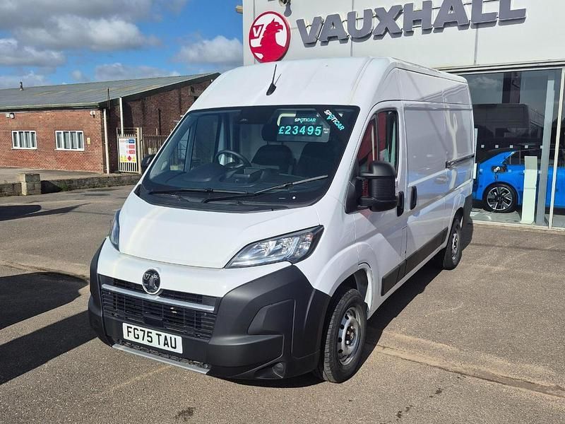 New Vauxhall Movano S 138 HP (101 kW) 2025 White