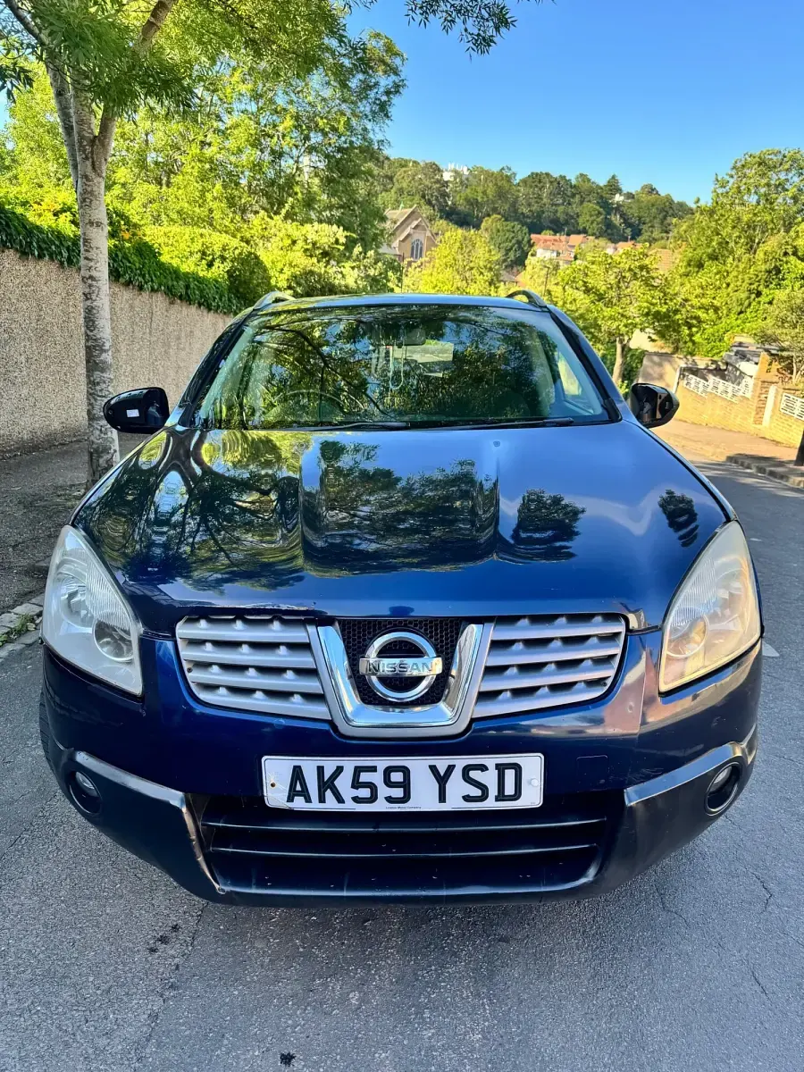 Used Nissan Qashqai N-TEC 150 HP (110 kW) 2009 Blue SUV