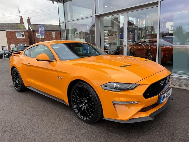 Orange Used 2019 Ford Mustang GT Coupe | £31,995 (Fair price) - Image 1/4