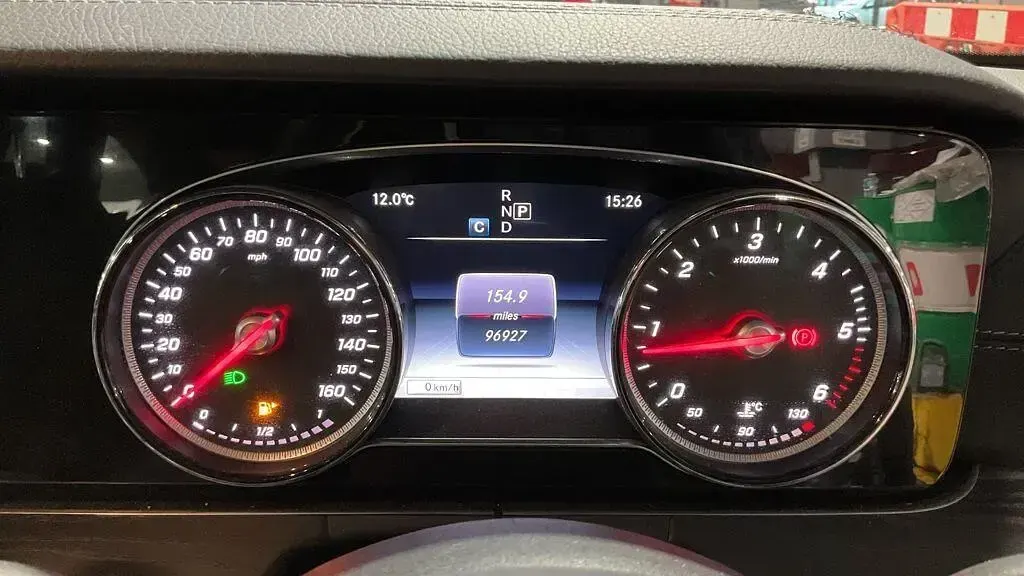 Used Mercedes E220 AMG line 2017 Black Estate
