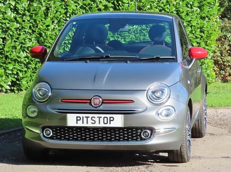 Grey Used 2023 Fiat 500 Red Hatchback | £11,200 (Fair price) - Image 1/3