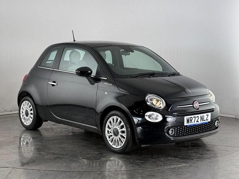 Black Used 2022 Fiat 500 Dolcevita Hatchback | £10,300 (Fair price) - Image 1/3