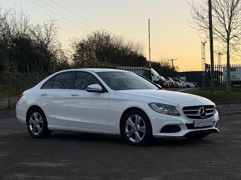 White Used 2016 Mercedes C220 Executive Sedan | £10,995 (Good price) - Image 1/4