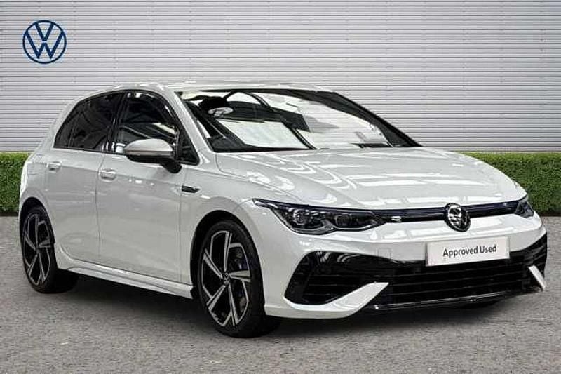 Used VW Golf VIII R 320 HP (235 kW) 2021 White Hatchback