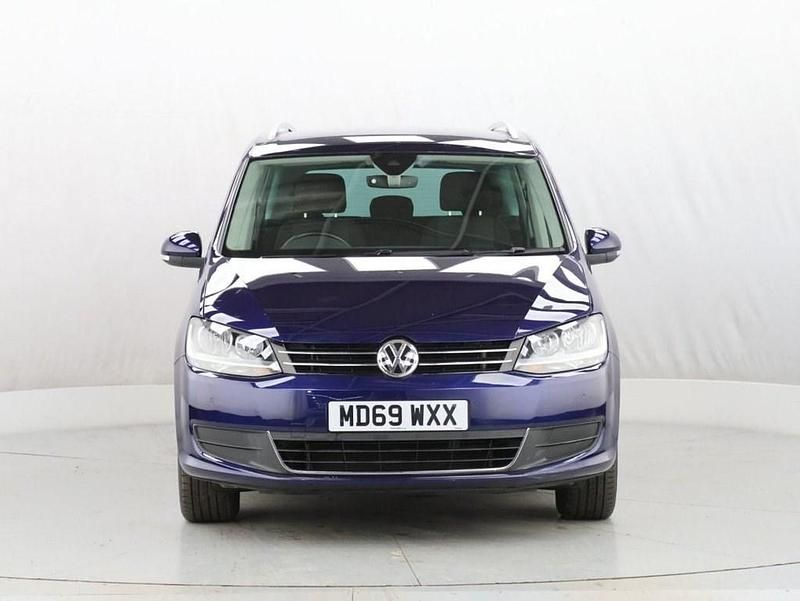 Used VW Sharan SE 150 HP (110 kW) 2020 Blue MPV