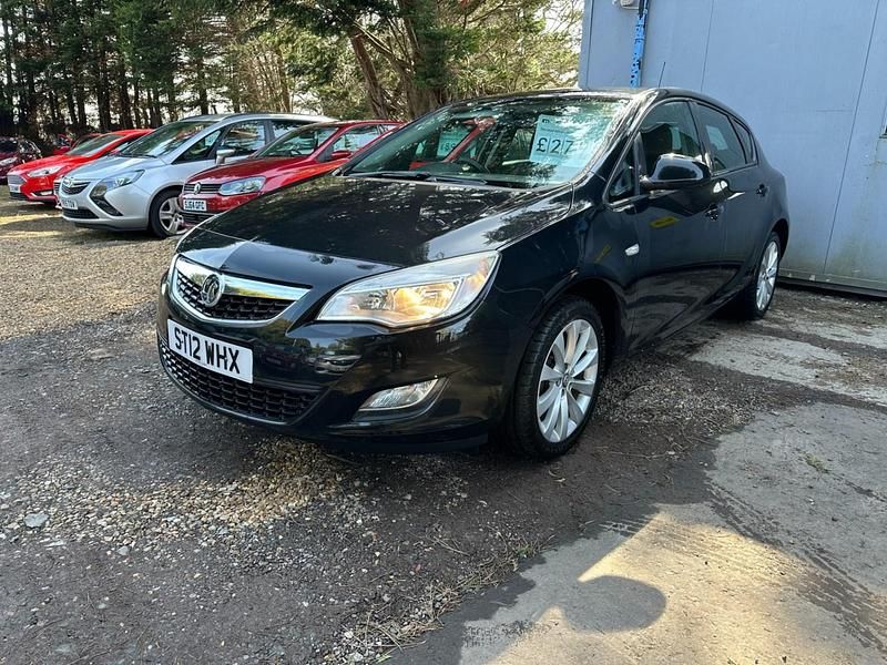 Used Vauxhall Astra Active 2012 Black Hatchback