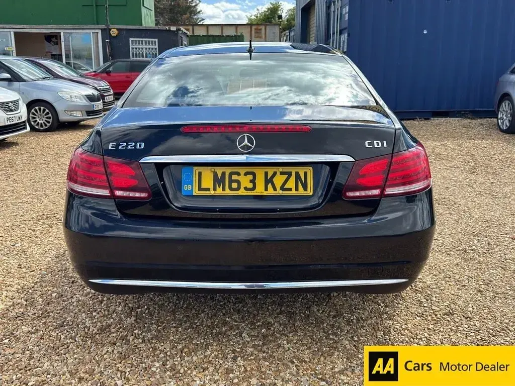 Used Mercedes E220 SE 2013 Black Coupe