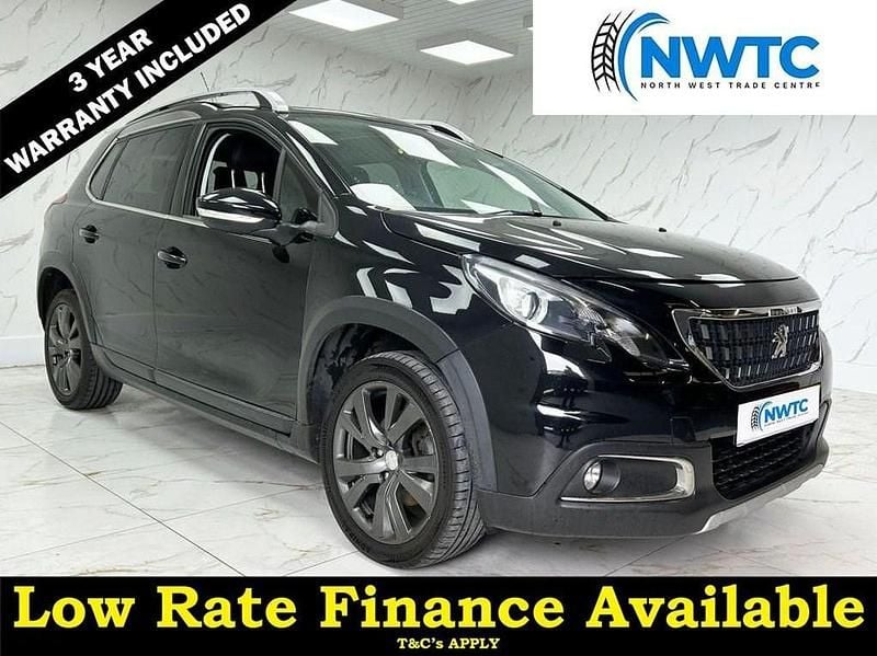 Black Used 2017 Peugeot 2008 Allure SUV | £5,695 (Fair price) - Image 1/3