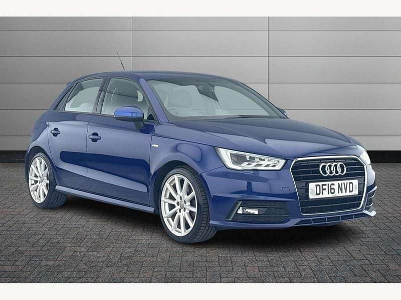 Scuba blue Used 2016 Audi A1 S-Line Hatchback | £9,990 (Good price) - Image 1/3