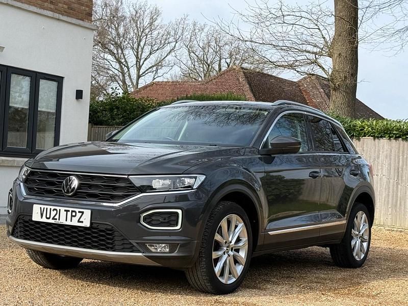 Used VW T-Roc SEL 150 HP (110 kW) 2021 Grey SUV