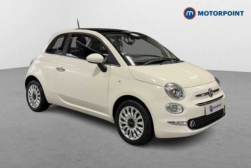 White Used 2023 Fiat 500 Hatchback | £9,399 (Fair price) - Image 1/4
