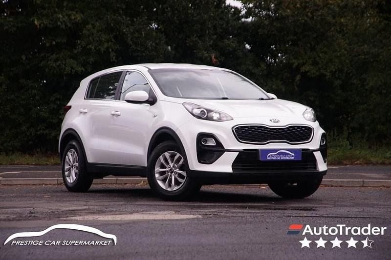 White Used 2019 Kia Sportage SUV | £11,099 (Fair price) - Image 1/4