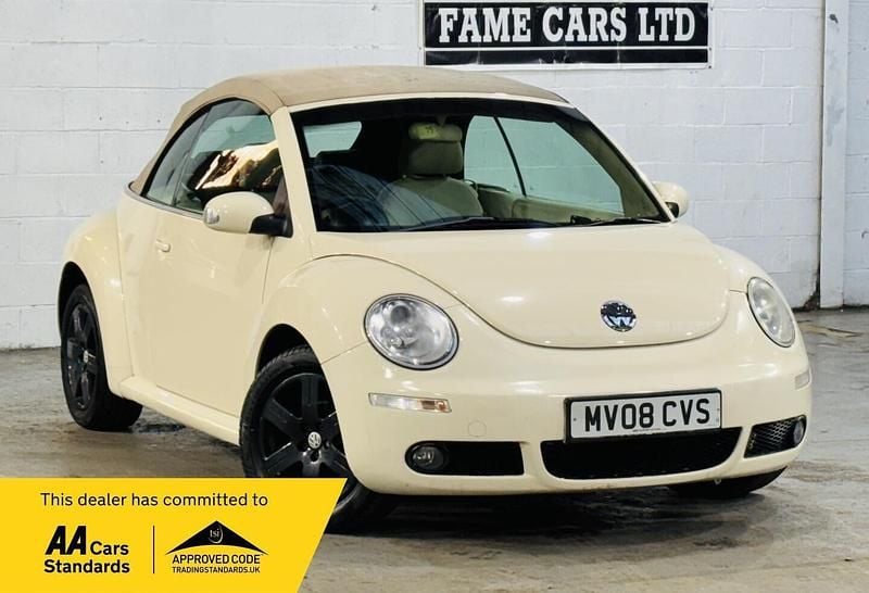 Beige Used 2008 VW Beetle Cabriolet | £2,000 (Good price) - Image 1/3