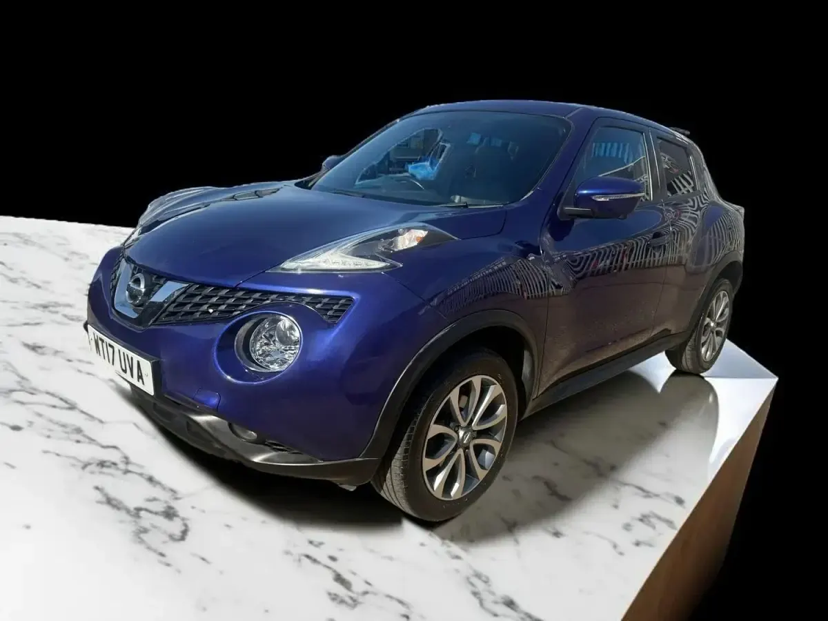 Used Nissan Juke Tekna 117 HP (86 kW) 2017 Blue SUV