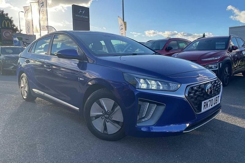 Intense blue Used 2020 Hyundai Ioniq Premium Sedan | £12,989 (Fair price) - Image 1/4