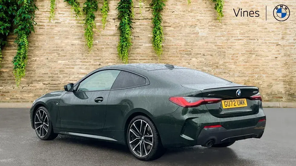 Used BMW 420 M Sport 190 HP (139 kW) 2022 Green Coupe