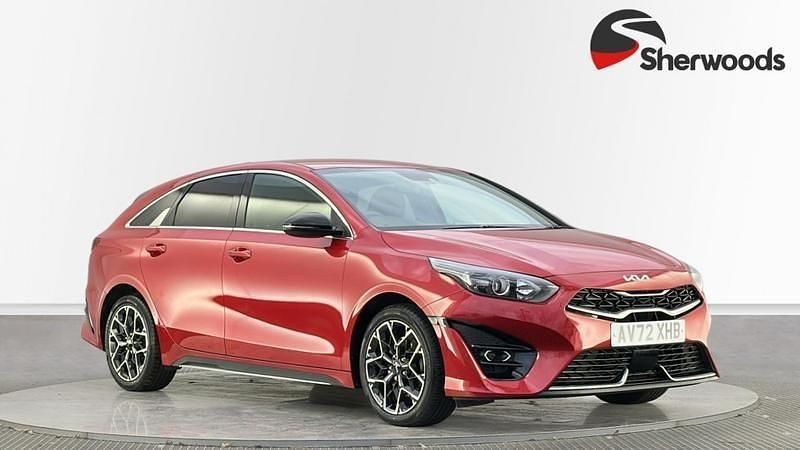 Used Kia Ceed GT-Line 158 HP (116 kW) 2022 Red Hatchback