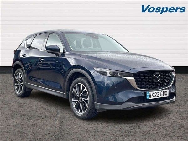 Blue Used 2022 Mazda CX-5 Inclusive SUV | £20,500 (Fair price) - Image 1/3