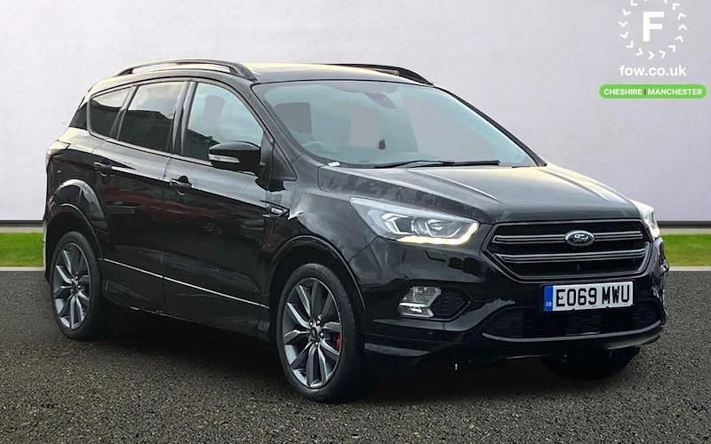 Black Used 2019 Ford Kuga ST-Line SUV | £15,099 (Fair price) - Image 1/4