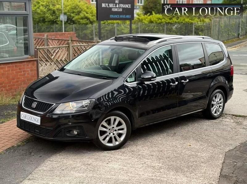 Black Used 2013 Seat Alhambra SE MPV | £5,995 (Fair price) - Image 1/4