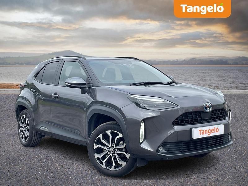 Grey Used 2023 Toyota Yaris Hybrid Design Hatchback | £20,795 (A bit pricey) - Image 1/4