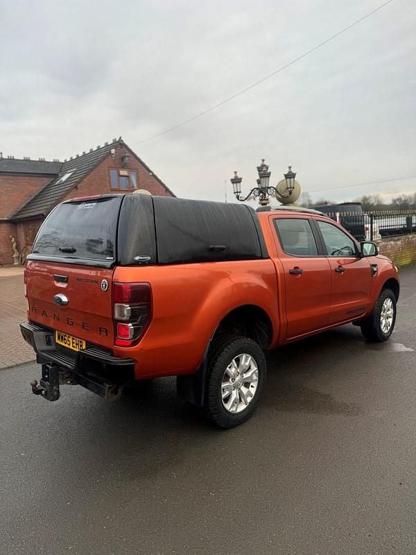 Used Ford Ranger Wildtrack 2015 Orange Pickup