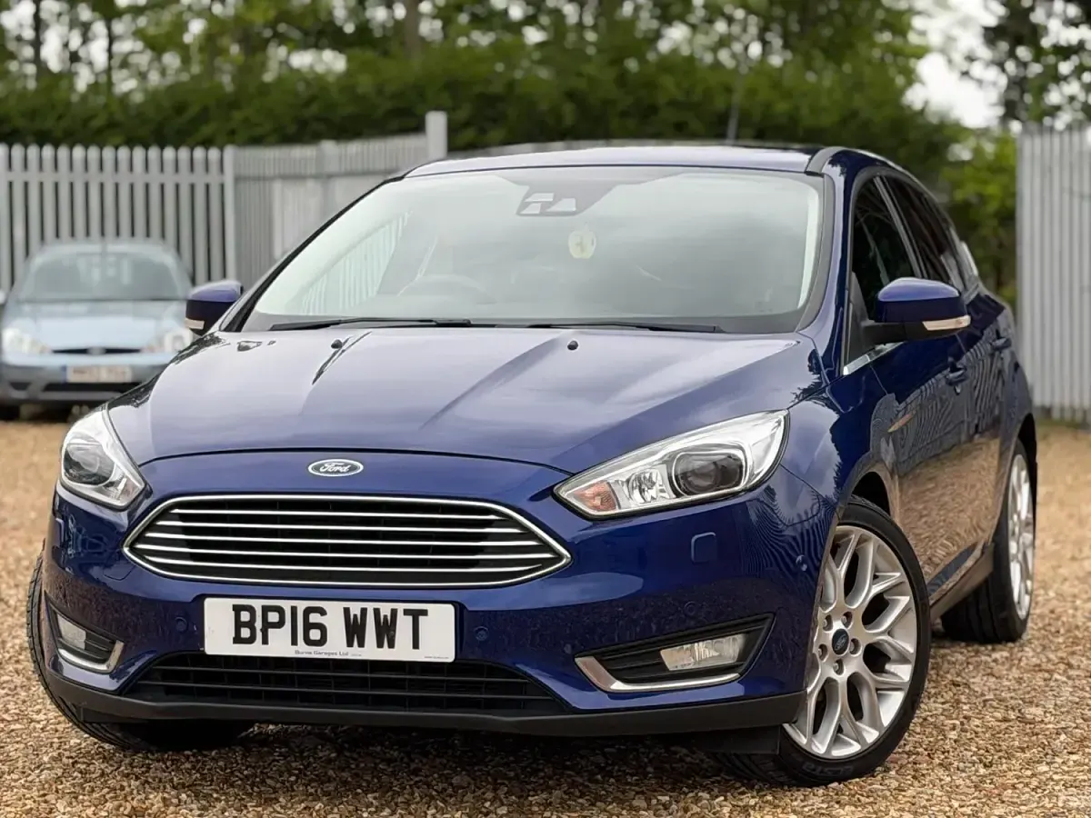Used Ford Focus Titanium X 2016 Blue Hatchback