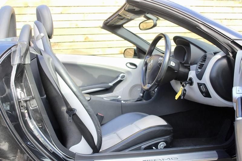 Used Mercedes SLK55 AMG AMG 2005 Blue Cabriolet