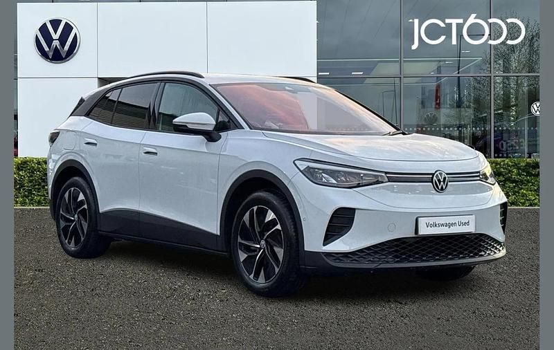 White Used 2025 VW ID.4 Pure SUV | £26,459 (Expensive) - Image 1/4