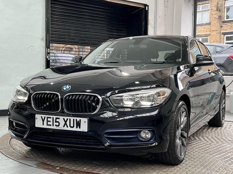 Black Used 2015 BMW 116 Sport Line Hatchback | £6,690 (Fair price) - Image 1/4