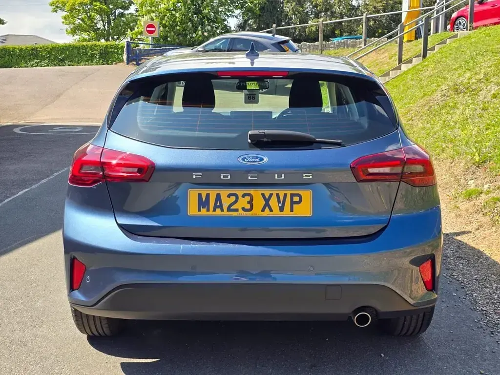 Used Ford Focus Titanium 2023 Blue Hatchback