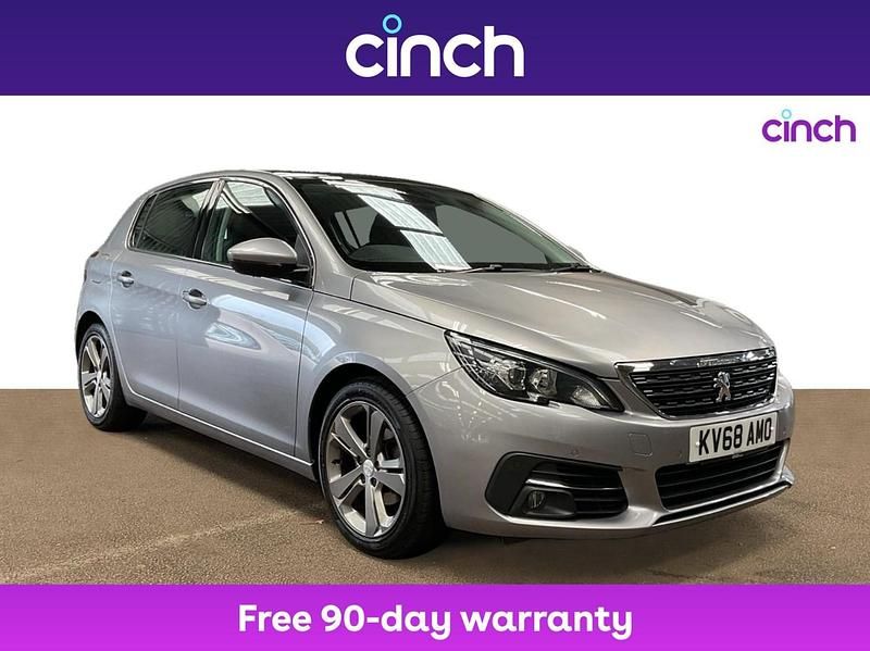Grey Used 2018 Peugeot 308 Allure Hatchback | £8,499 (Fair price) - Image 1/3