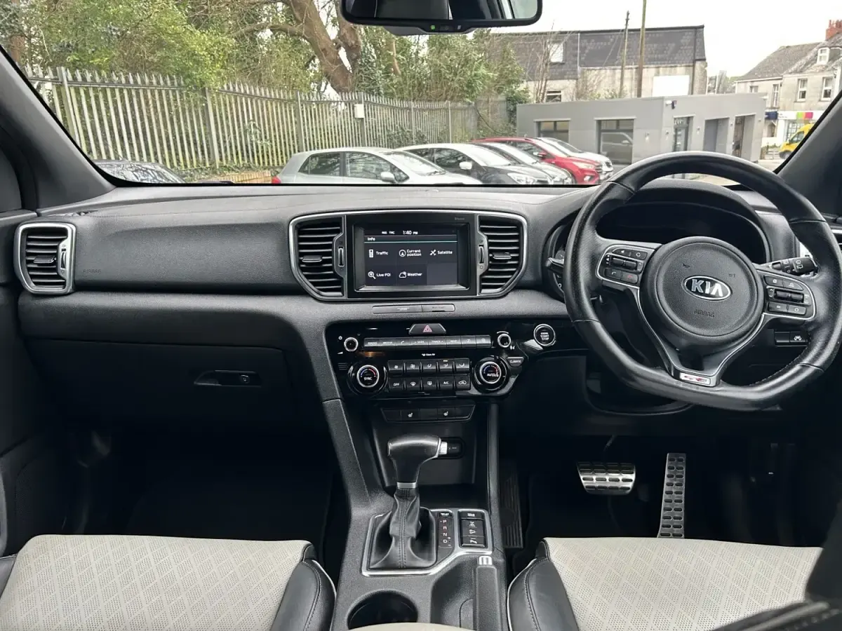 Begagnad Kia Sportage GT-Line 2016 Vit SUV