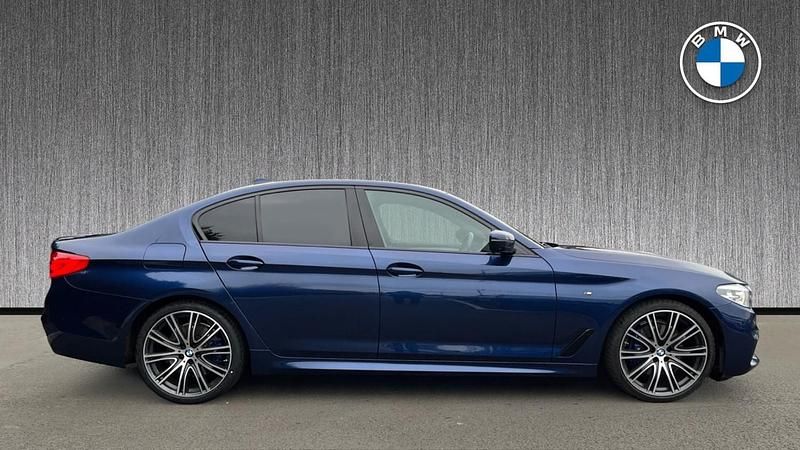 Used BMW 530 M Sport 249 HP (183 kW) 2019 Blue Sedan