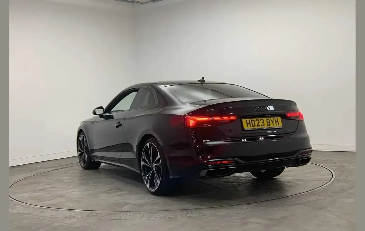 Used Audi A5 Black Edition 200 HP (147 kW) 2023 Black Coupe
