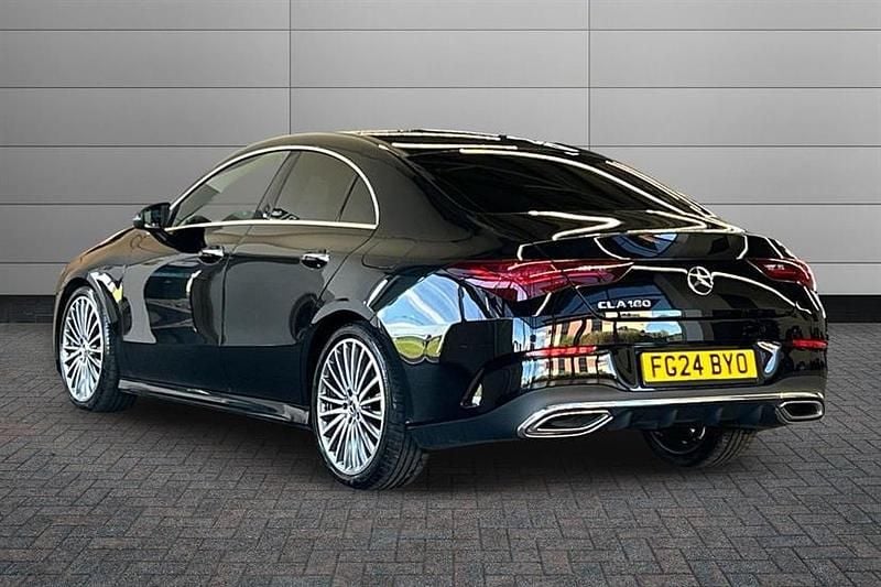 Used Mercedes CLA180 AMG Line Premium 136 HP (100 kW) 2024 Cosmos black Sedan