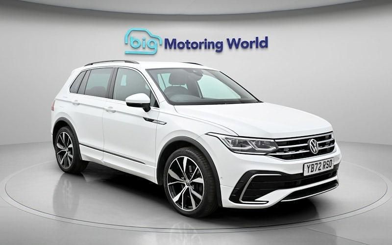 Used VW Tiguan R-line 190 HP (139 kW) 2023 White SUV