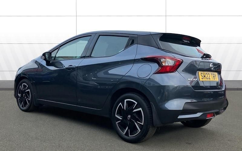 Used Nissan Micra Acenta 92 HP (67 kW) 2022 Grey Hatchback