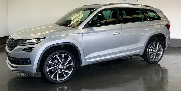 Used Skoda Kodiaq SportLine 150 HP (110 kW) 2020 Silver SUV