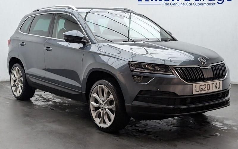 Used Skoda Karoq 150 HP (110 kW) 2020 Grey SUV