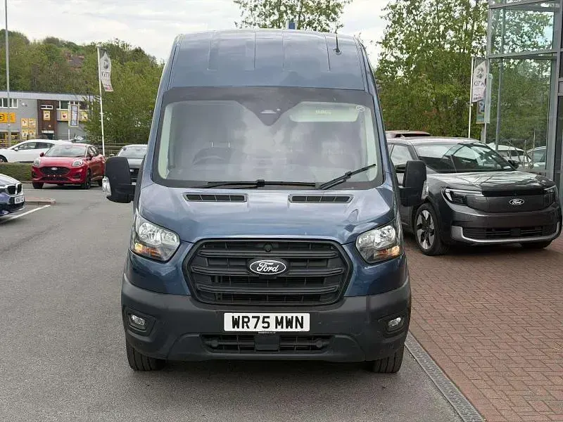 Used Ford Transit Trend 165 HP (121 kW) 2025 Blue Van