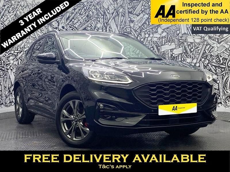 Black Used 2022 Ford Kuga ST-Line SUV | £14,895 (Fair price) - Image 1/2