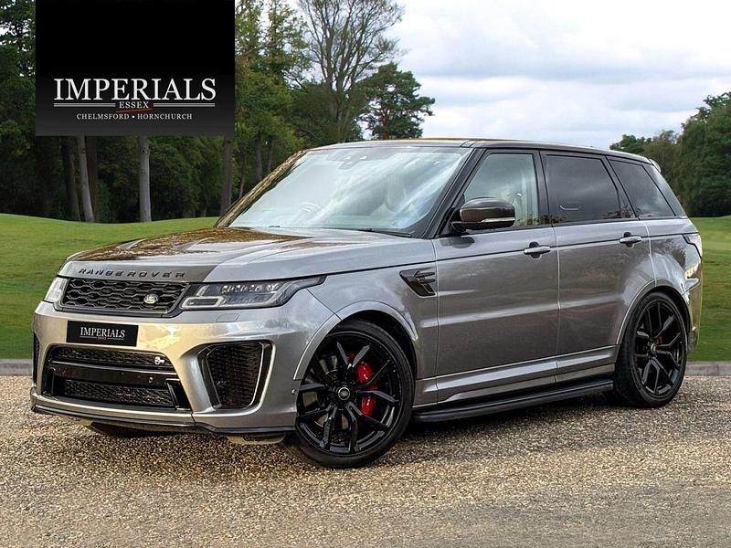 Grey Used 2020 Land Rover Range Rover Sport SVR SUV | £47,948 (Good price) - Image 1/4