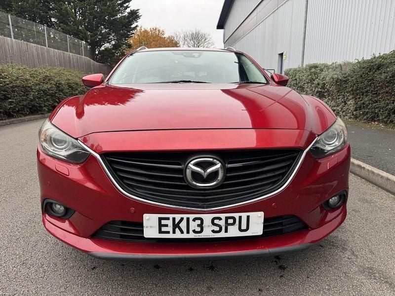 Red Used 2013 Mazda 6 Inclusive Estate | £6,199 (Good price) - Image 1/4